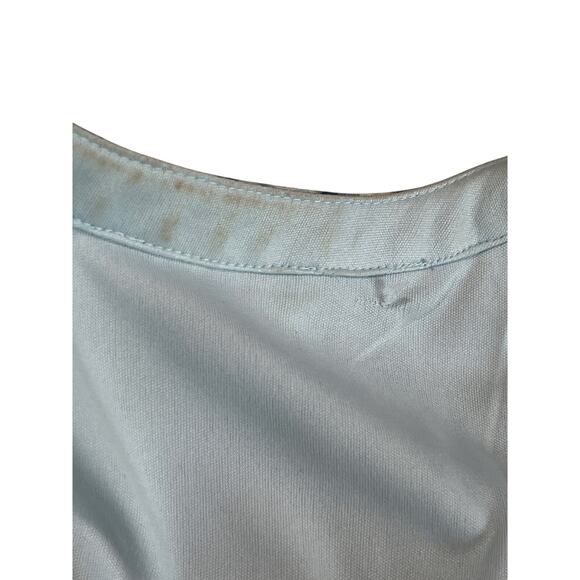 Disney Cinderella Pastel Blue Floral Fit and Flare Dress Size S Princess Cutouts - Picture 6 of 10